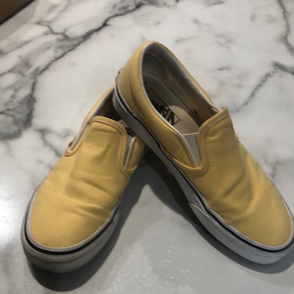 Vans Classic Slip On Yellow
